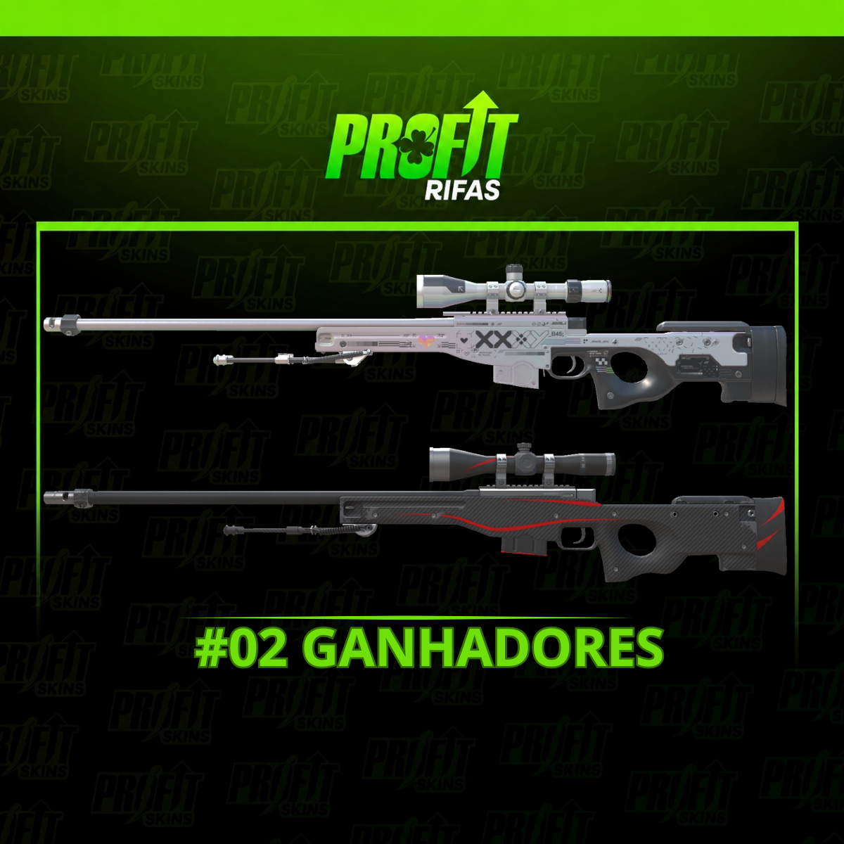 AWP PRINT + AWP RED | #02 GANHADORES | 18.05